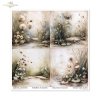 Myszki, sielanka, akwarela, retro, las, natura*Mice, idyll, watercolour, retro, forest, nature*Mäuse, Idylle, Aquarell, Retro, Wald, Natur*Ratones, idilio, acuarela, retro, bosque, naturaleza